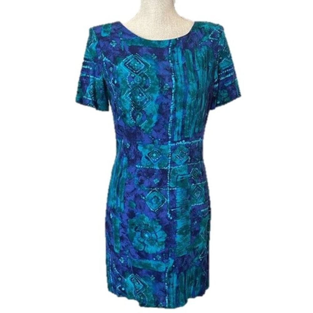 KC SPENCER NEW YORK Batik Dress - 4P